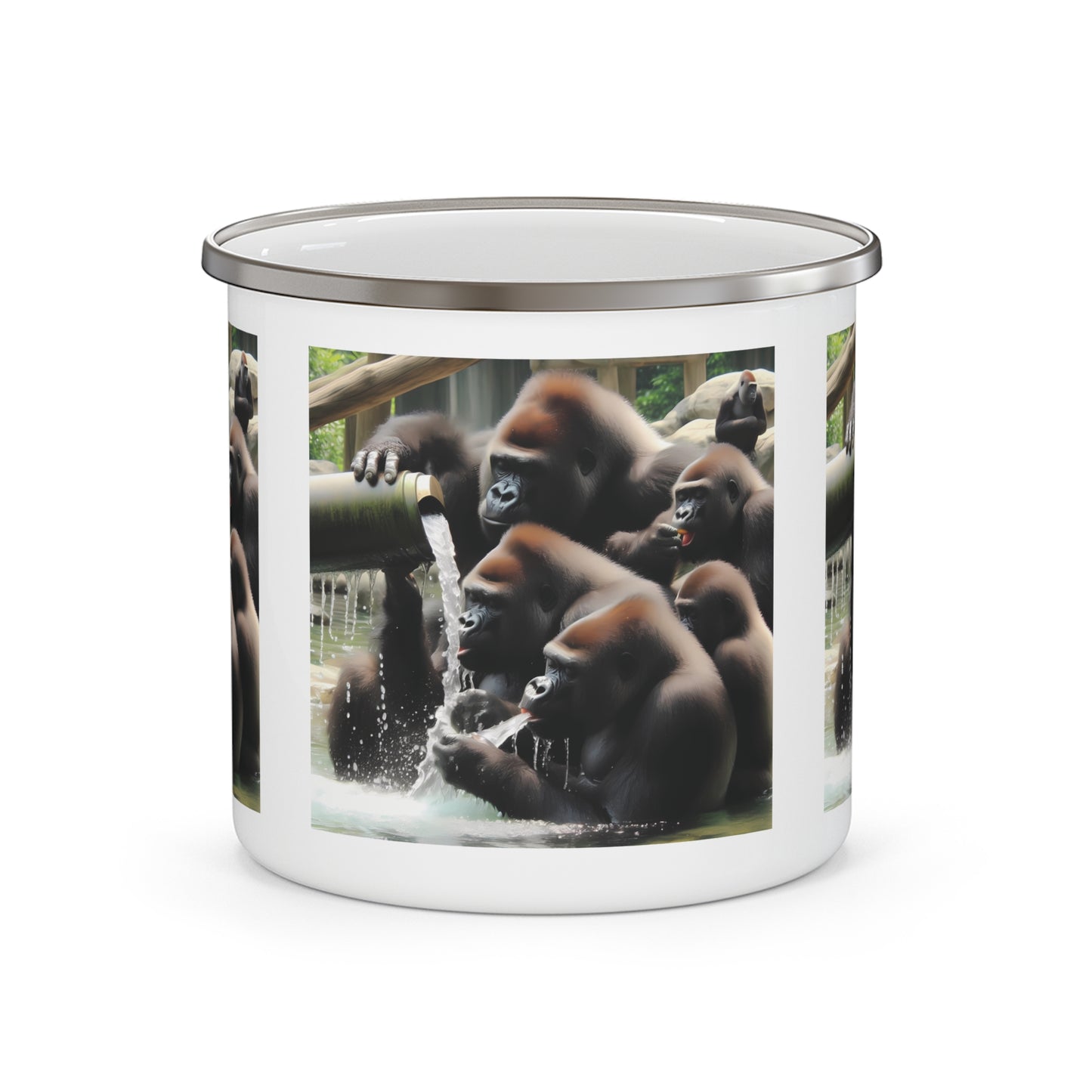 12oz Enamel Camping Mug