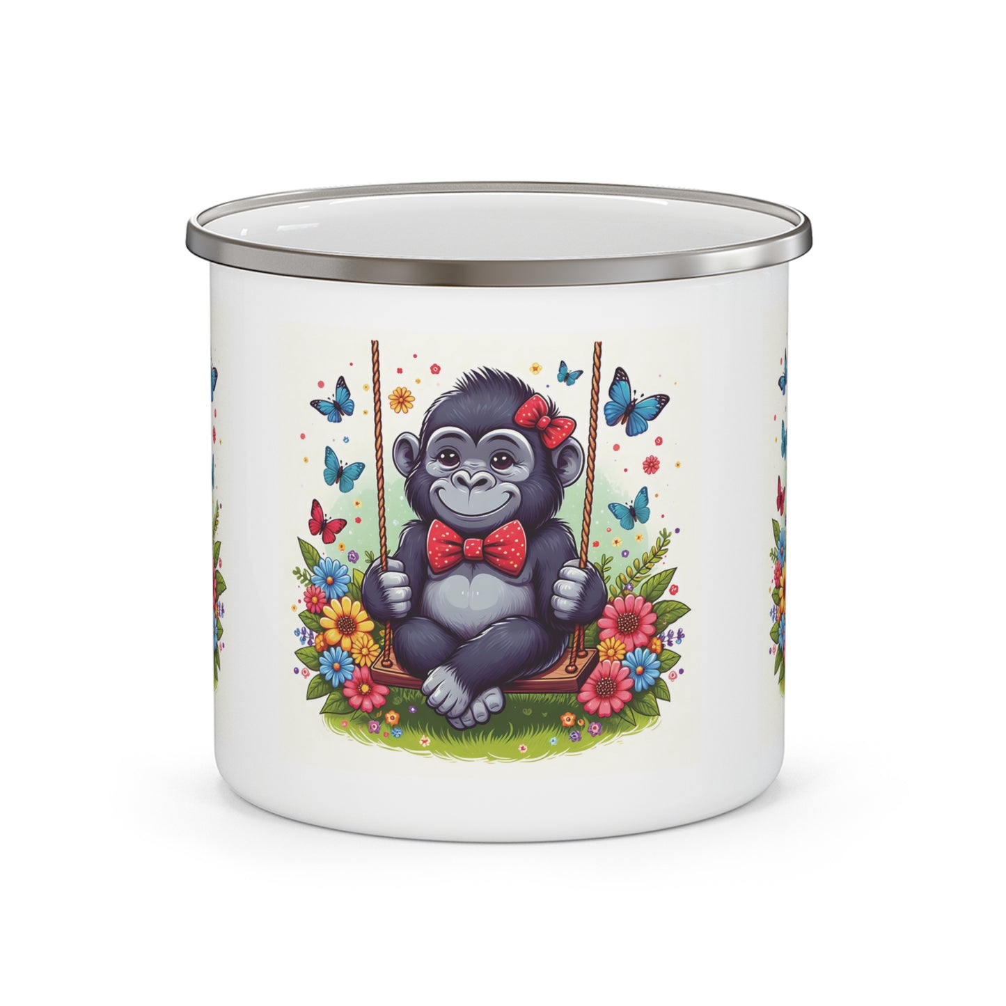 12oz Enamel Camping Mug