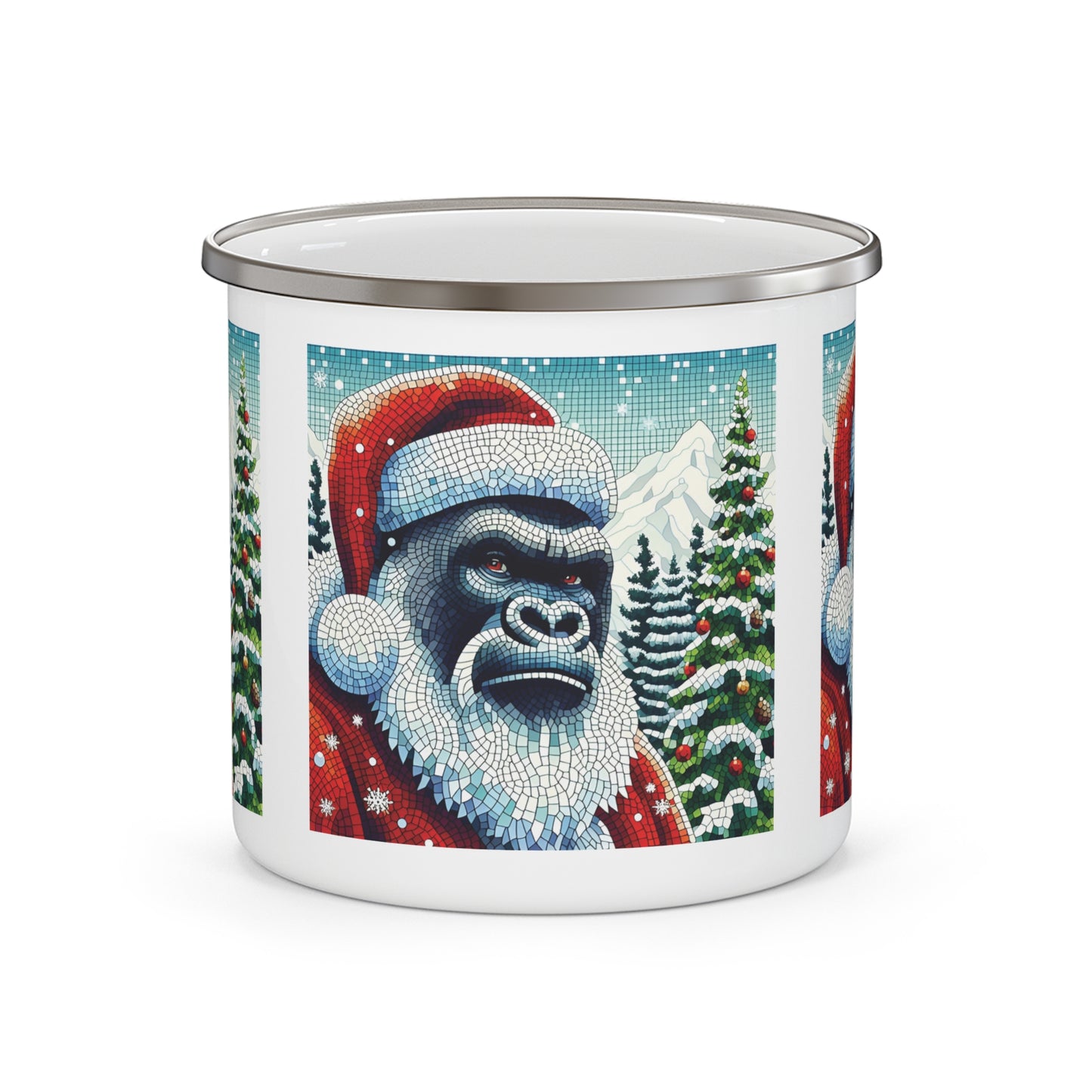 12oz Enamel Camping Mug