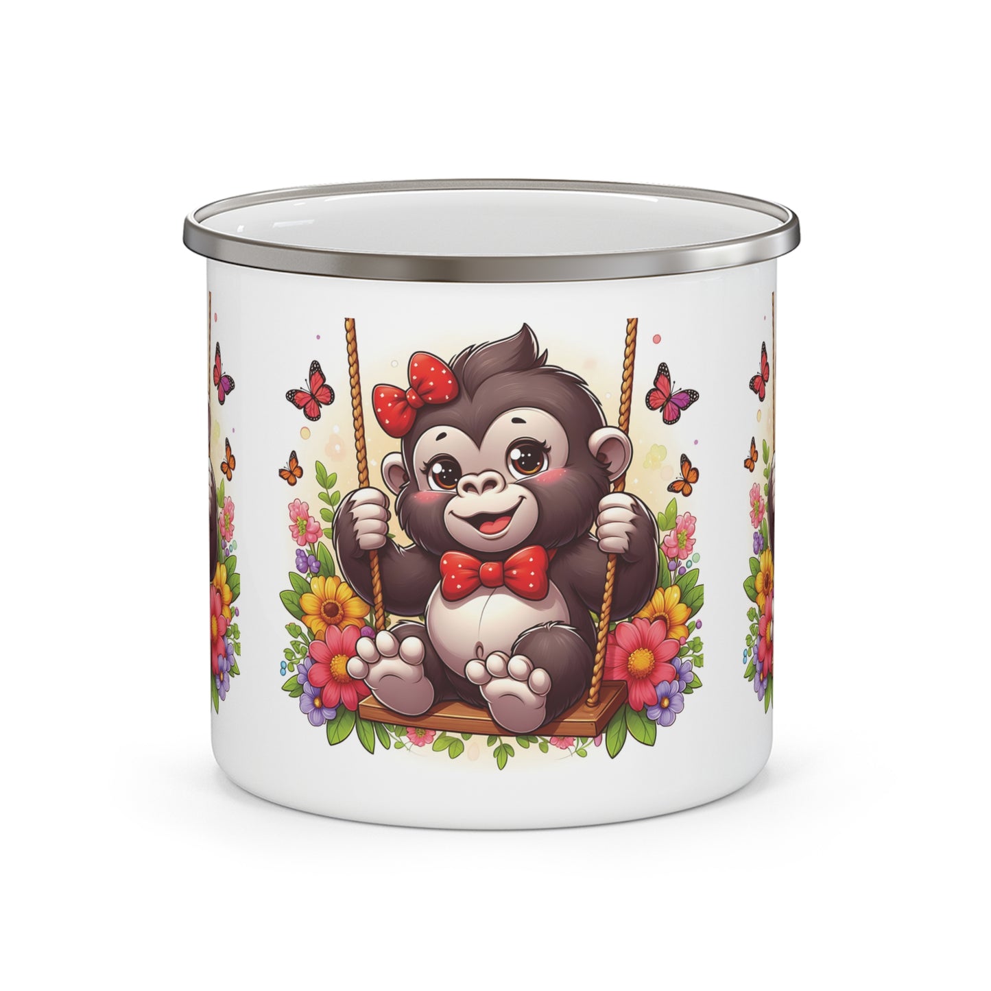12oz Enamel Camping Mug