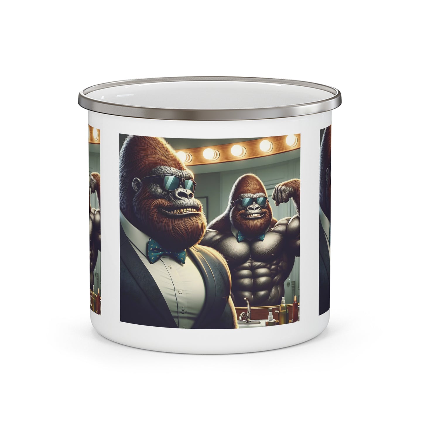 12oz Enamel Camping Mug