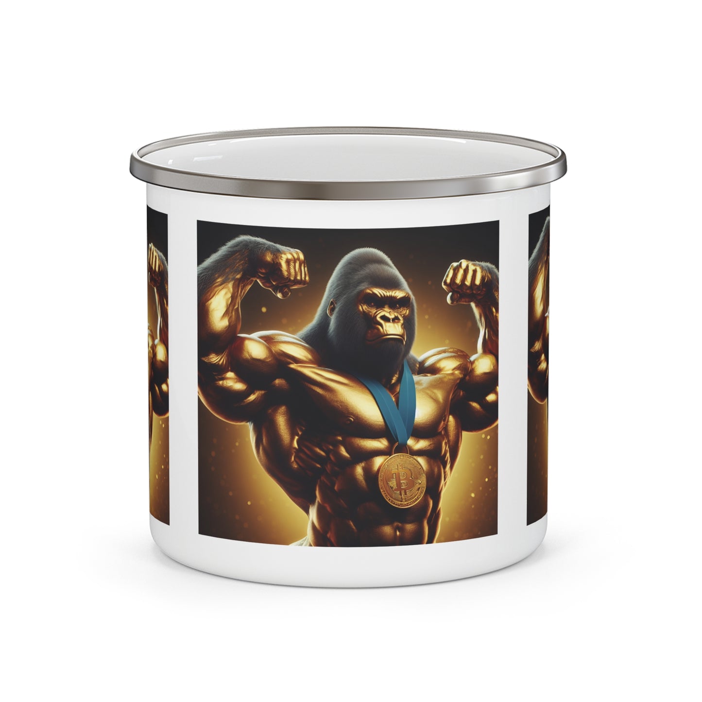 12oz Enamel Camping Mug
