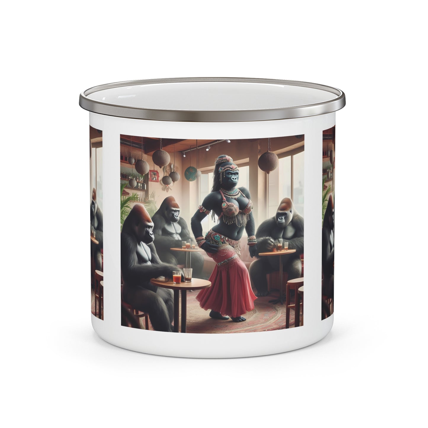 12oz Enamel Camping Mug