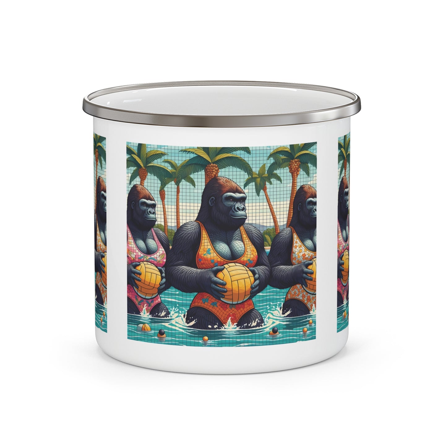 12oz Enamel Camping Mug