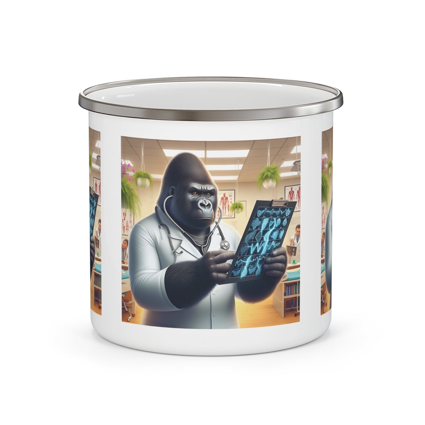 12oz Enamel Camping Mug