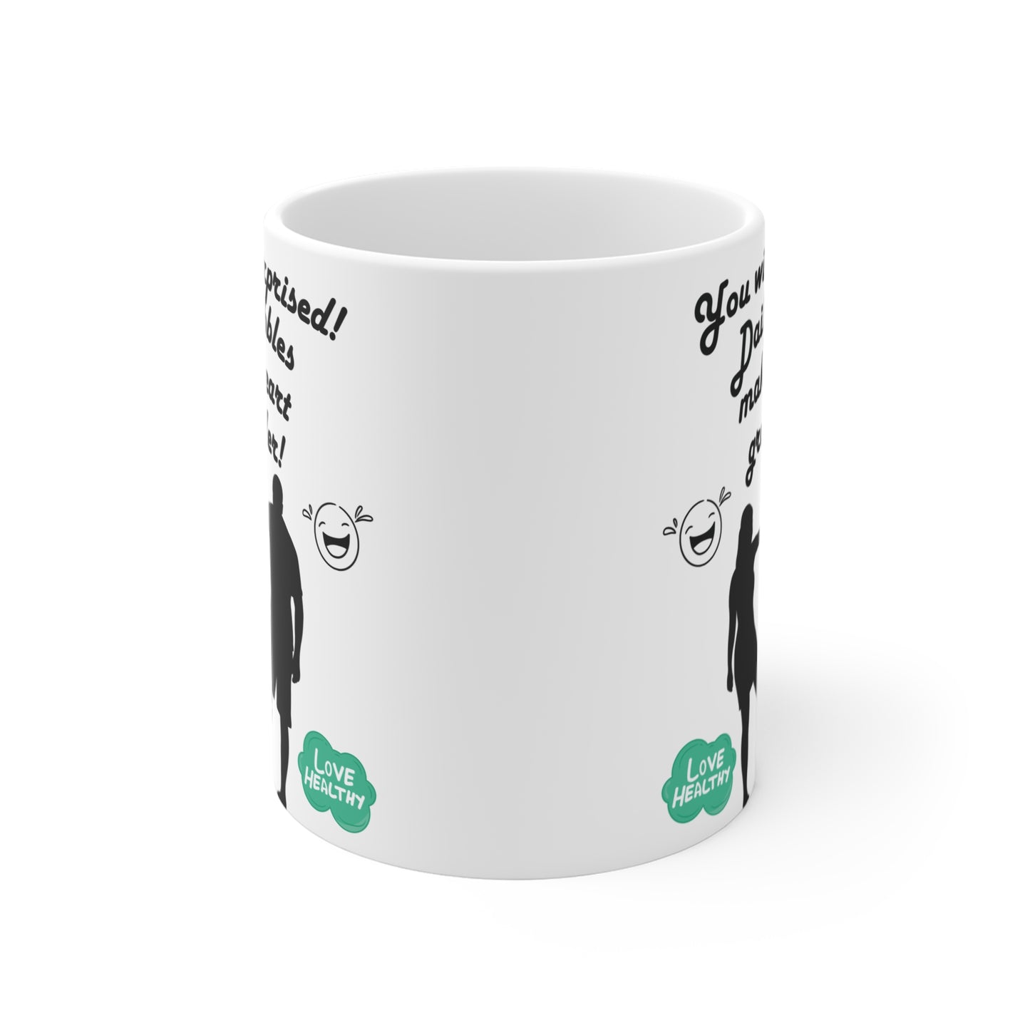 Love Healthy Squabble 11oz Mug – Funny Couple Valentine's Gift