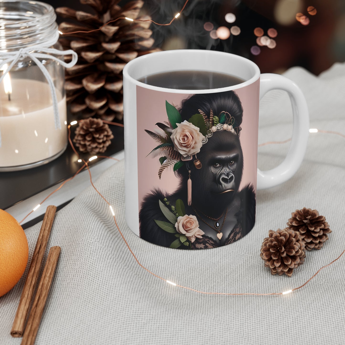 Sweet Gorilla Bachelorette Celebration 11oz Mug