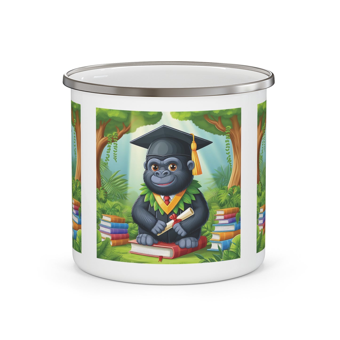 12oz Enamel Camping Mug