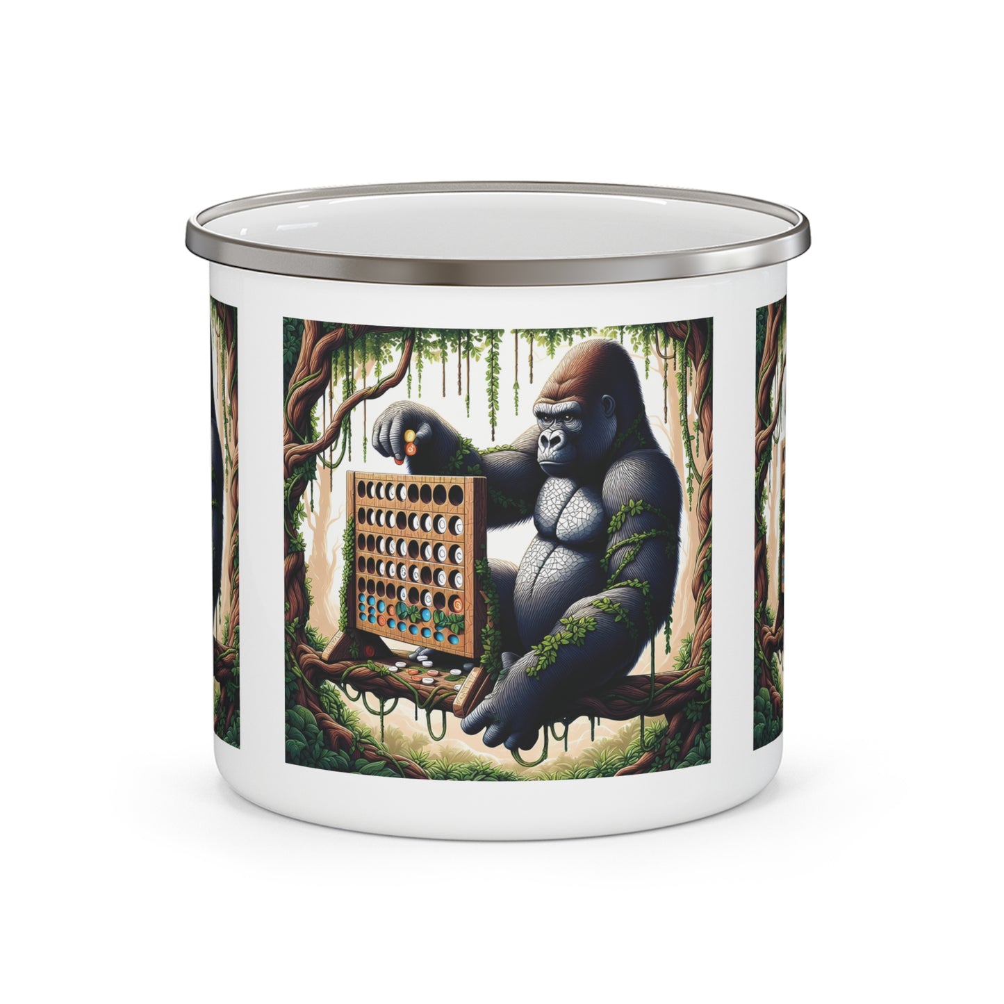 12oz Enamel Camping Mug