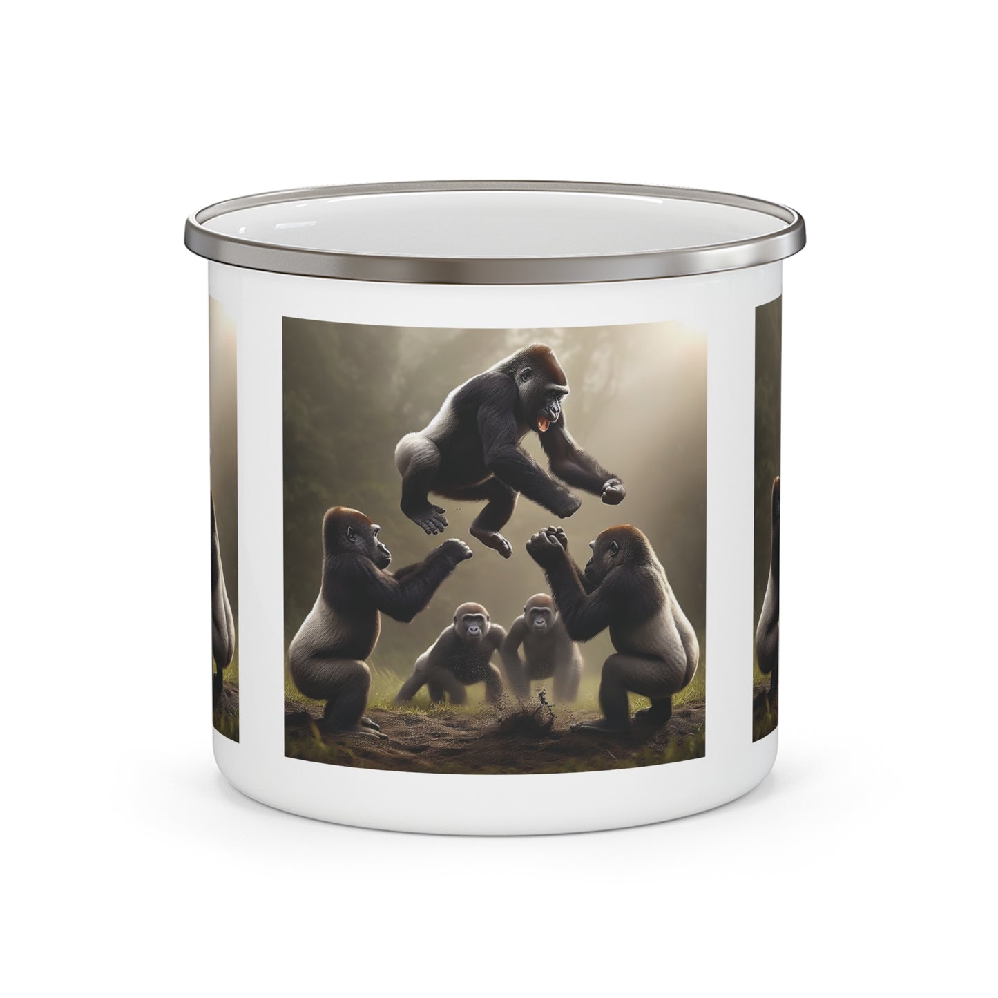 12oz Enamel Camping Mug