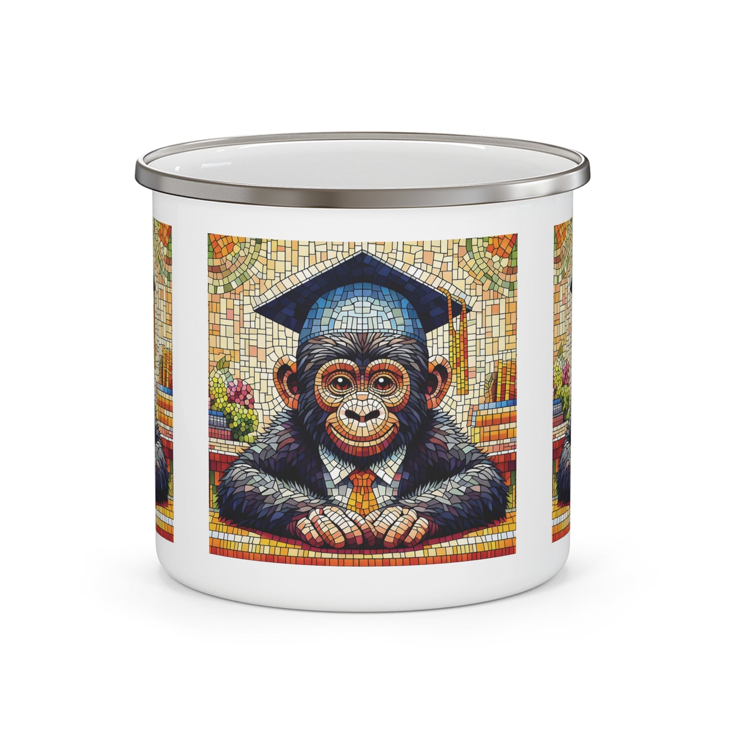 12oz Enamel Camping Mug