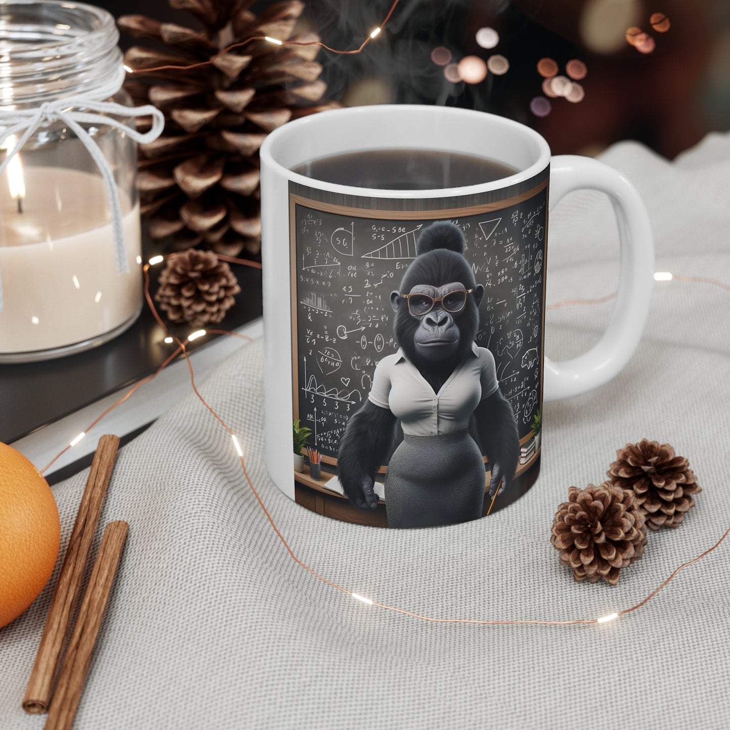 Sweet Gorilla Teacher 11oz Mug