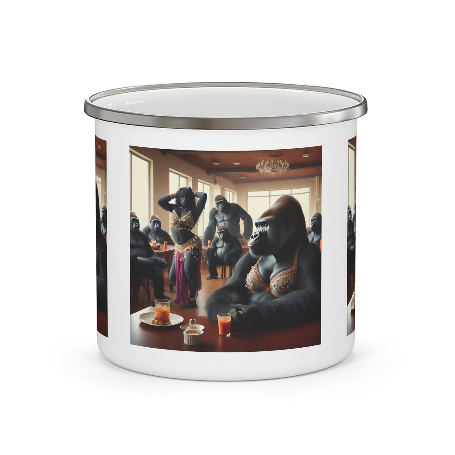12oz Enamel Camping Mug