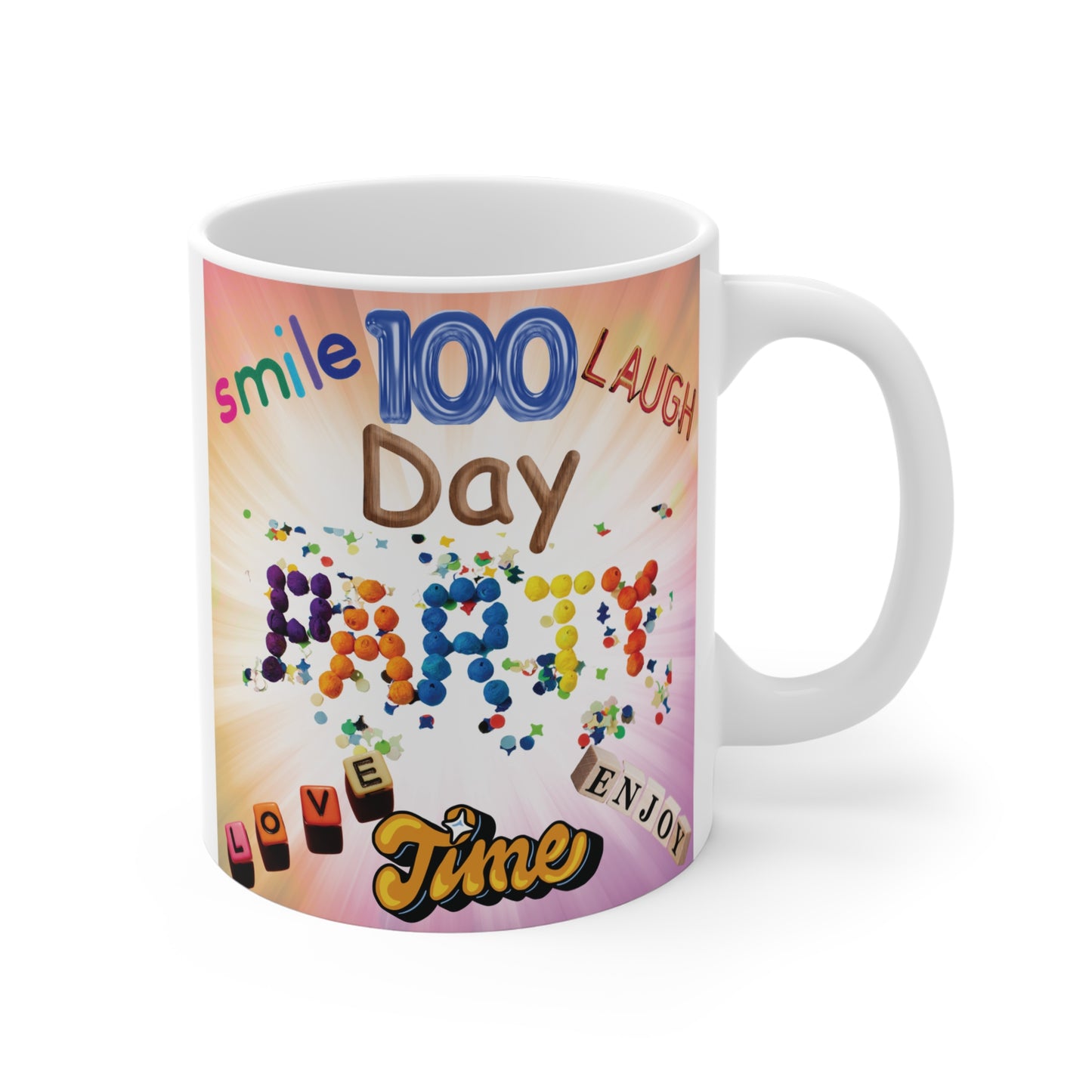 100-Day Party Celebration 11oz Mug