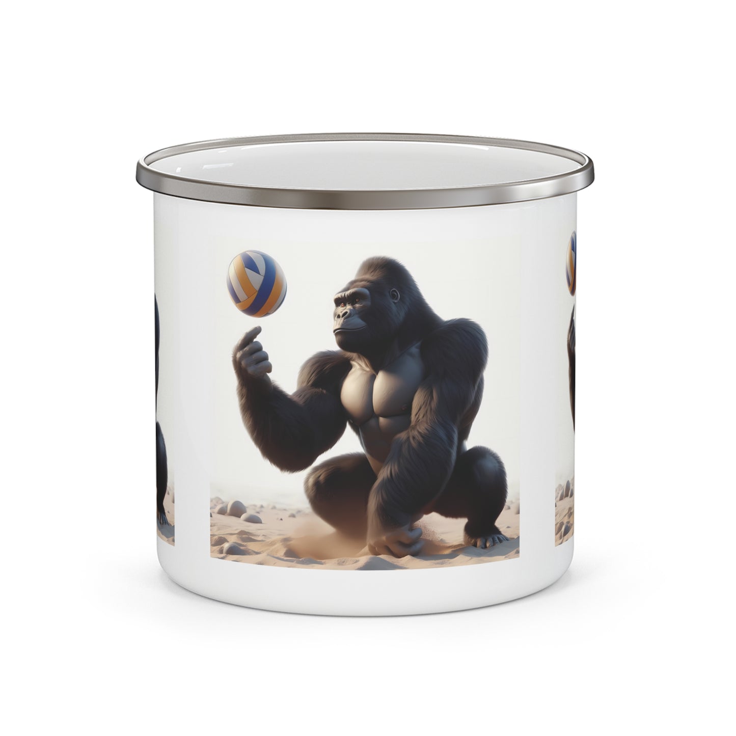 12oz Enamel Camping Mug