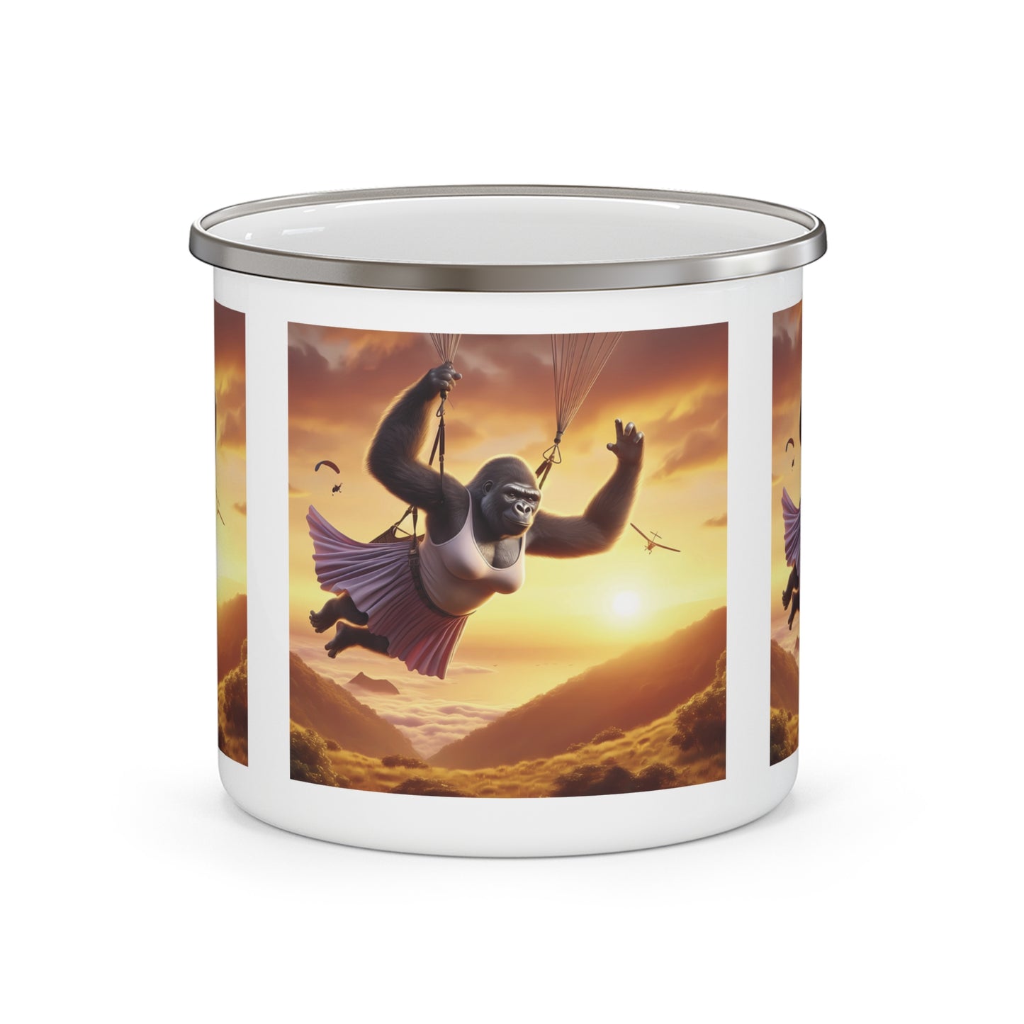 12oz Enamel Camping Mug