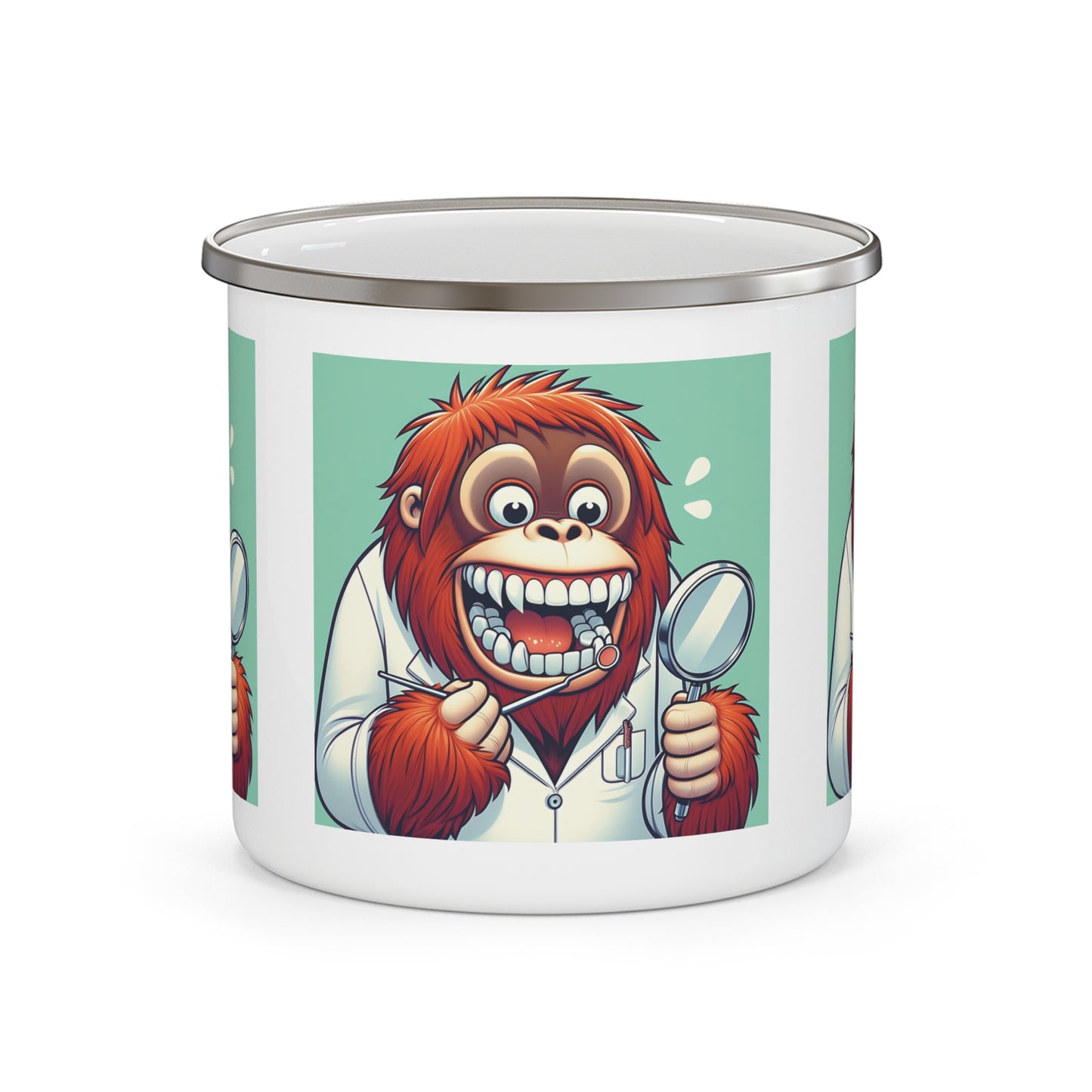12oz Enamel Camping Mug