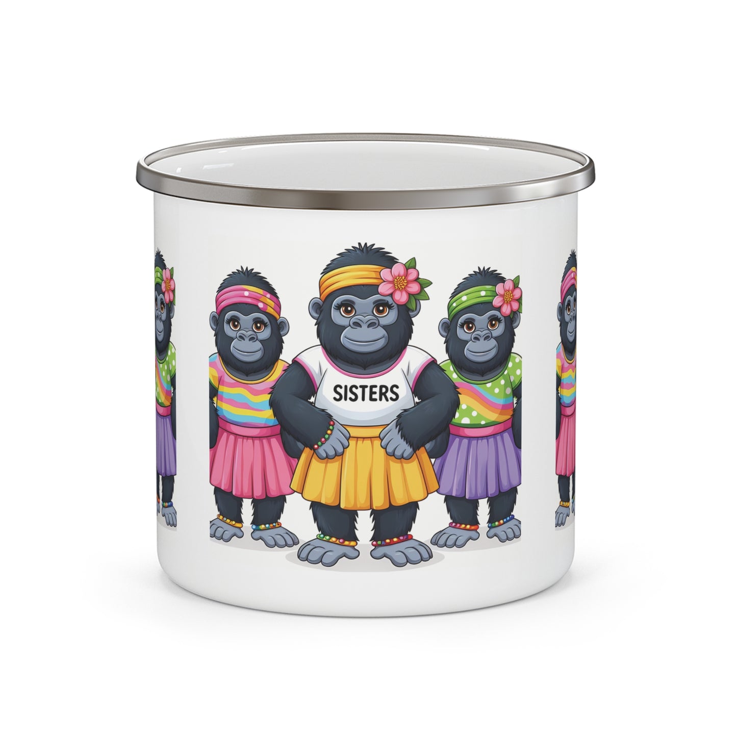 12oz Enamel Camping Mug