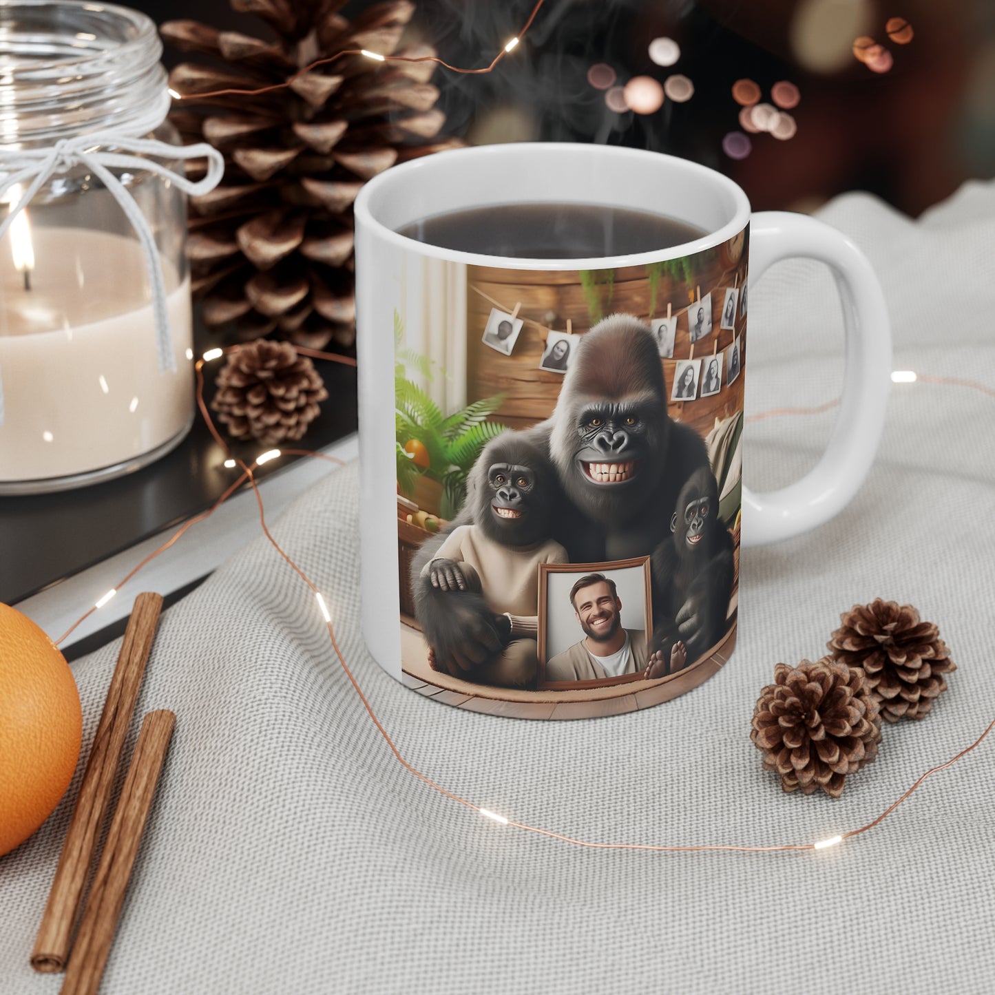 Family Moments Gorilla 11oz Mug