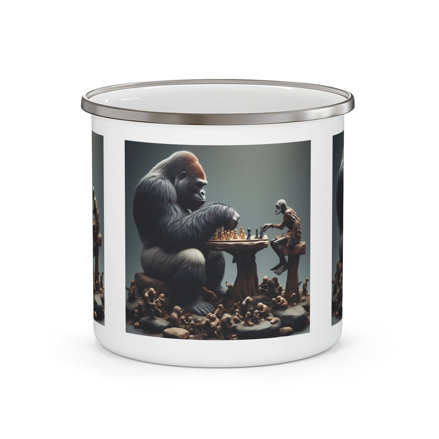 12oz Enamel Camping Mug