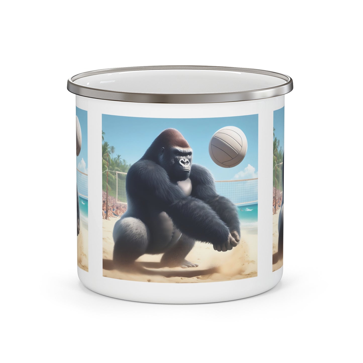 12oz Enamel Camping Mug