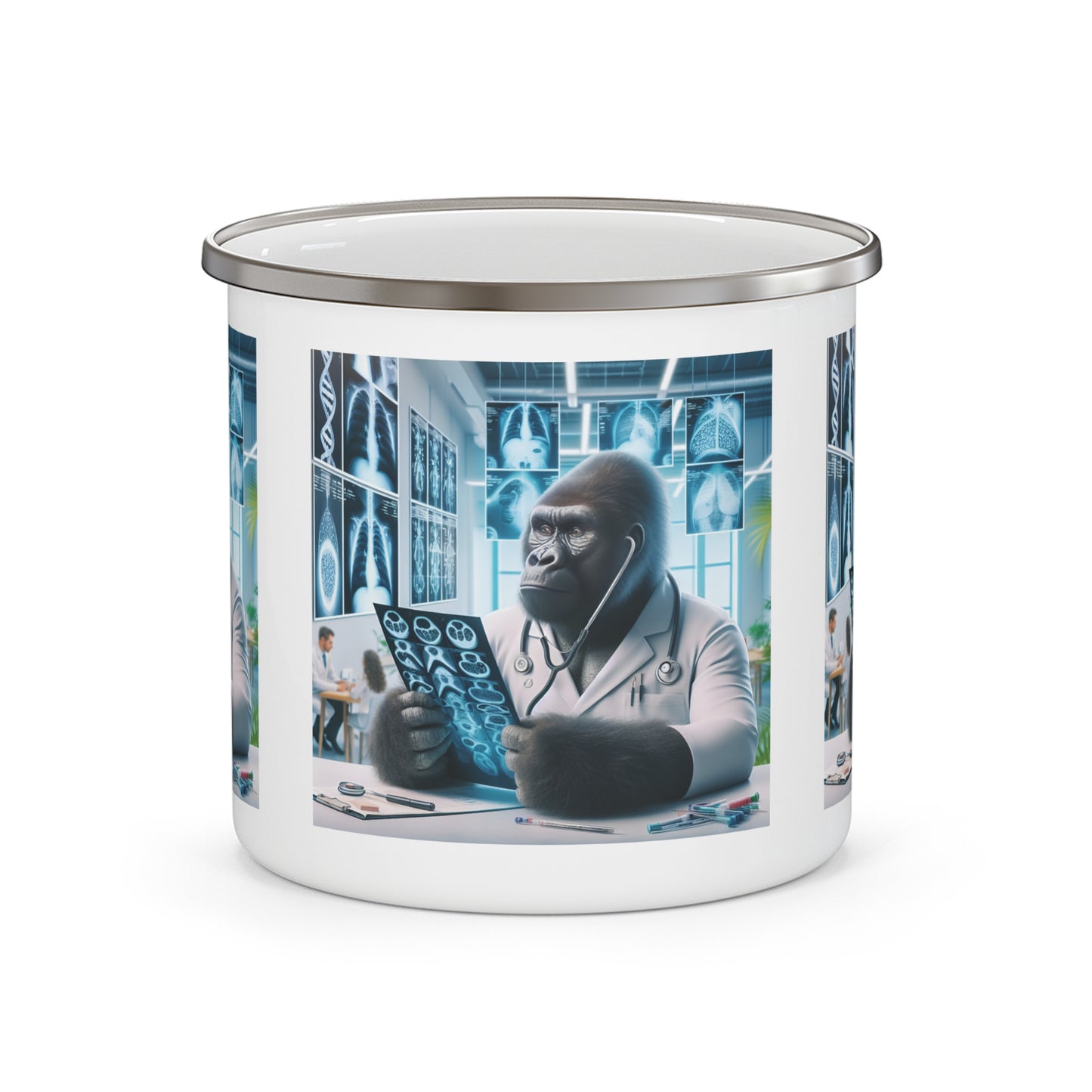 12oz Enamel Camping Mug