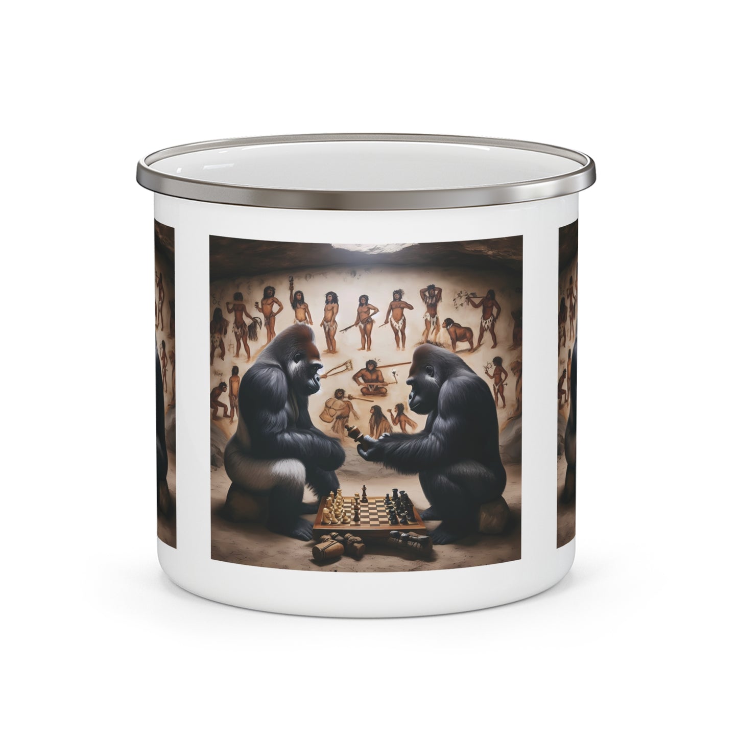 12oz Enamel Camping Mug