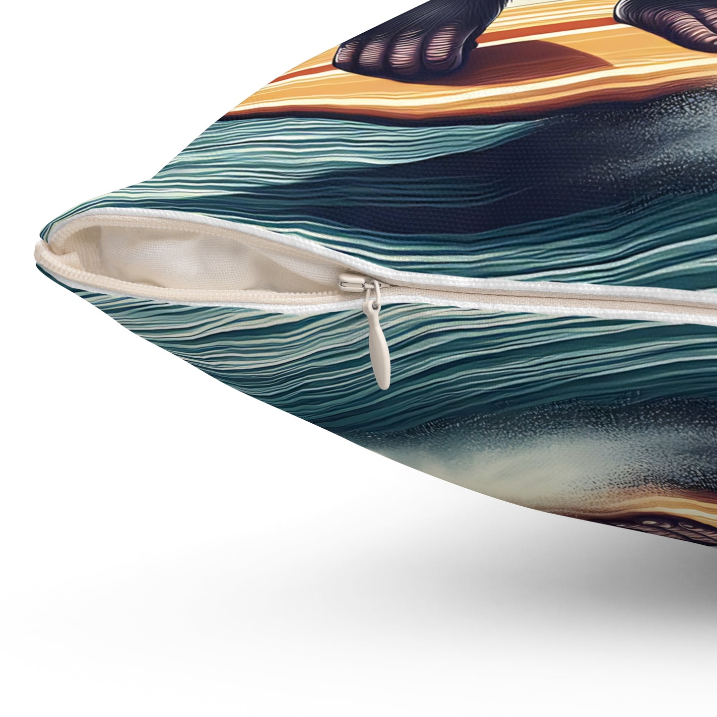 Cool Gorilla Surfer Pillow