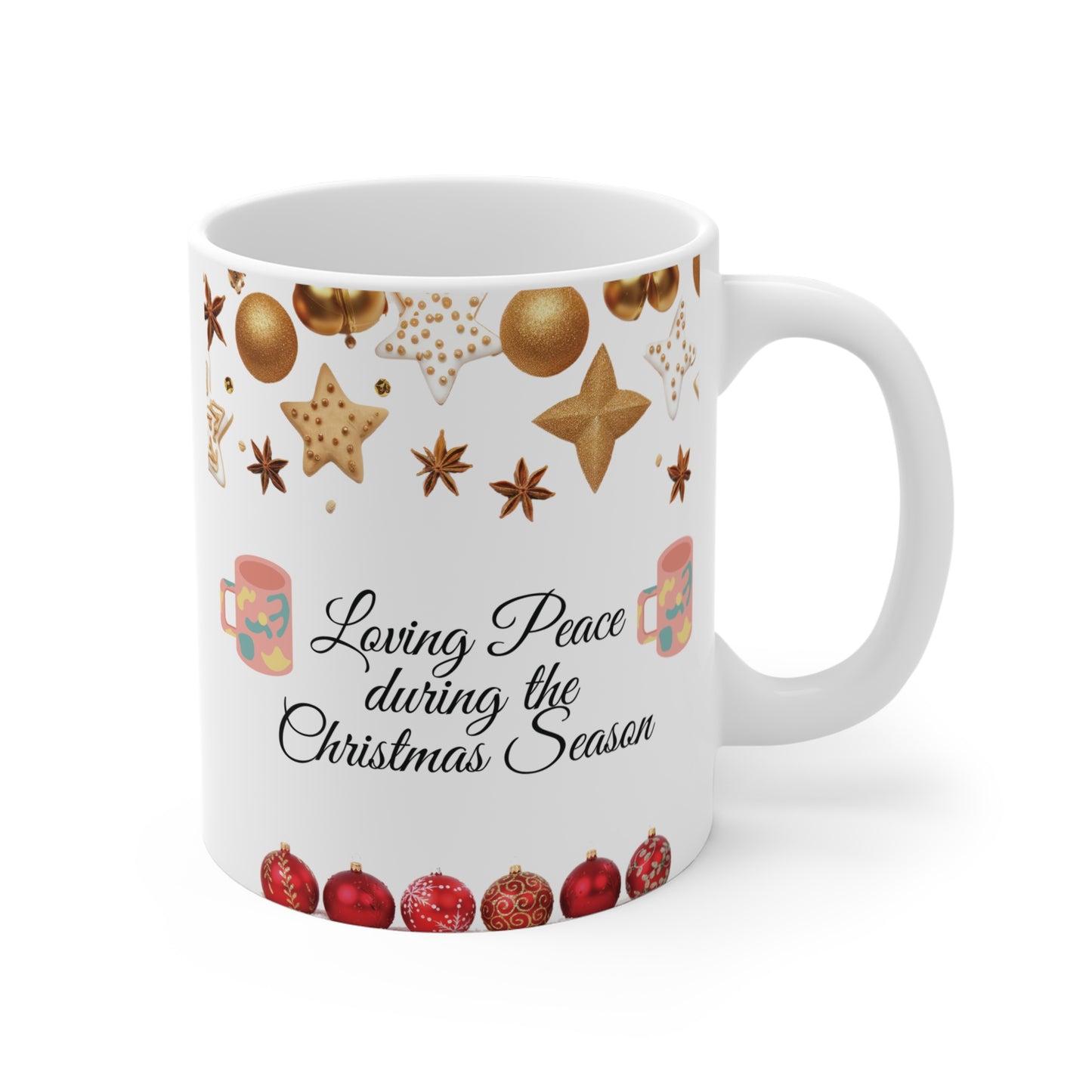11oz Christmas Peace Mug