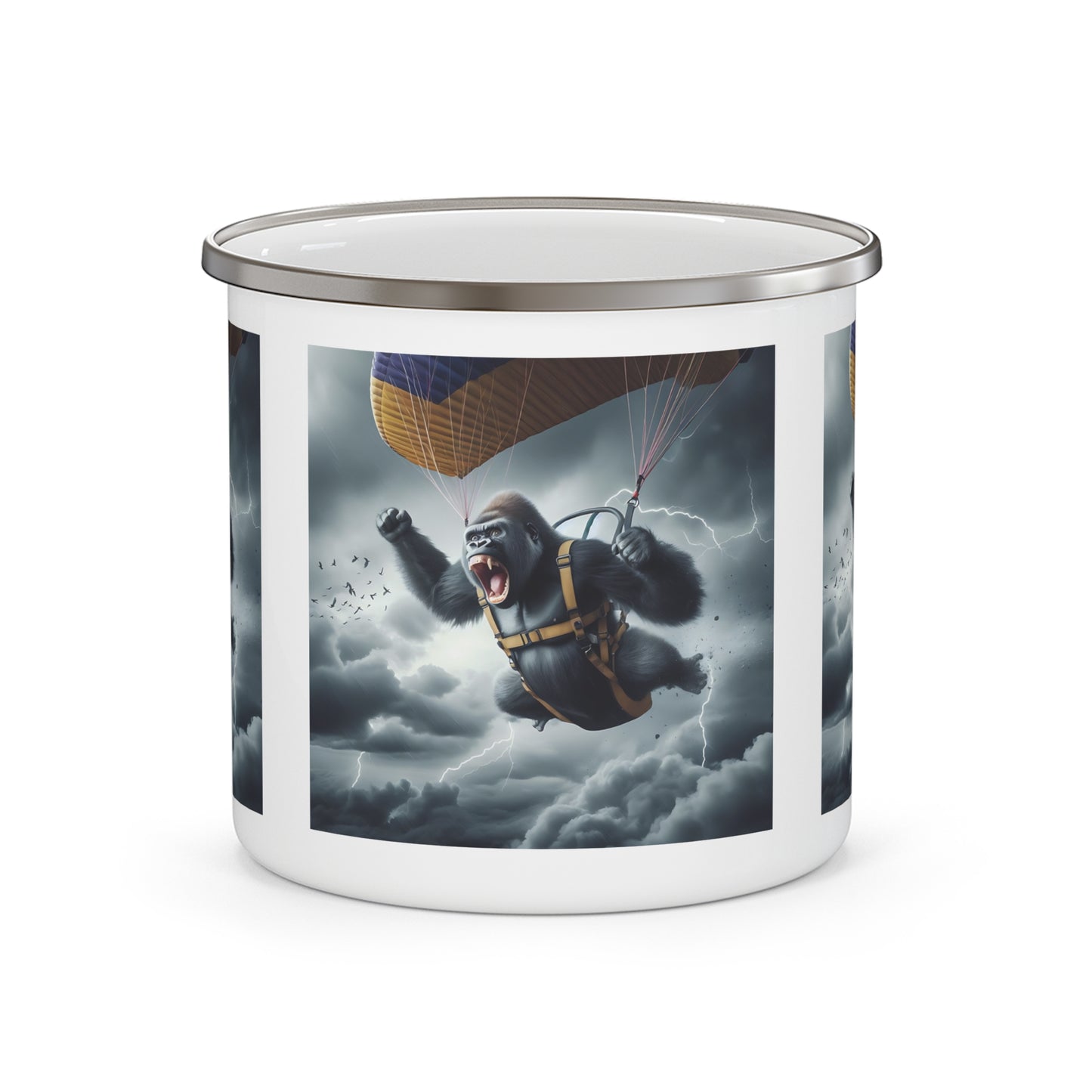 12oz Enamel Camping Mug