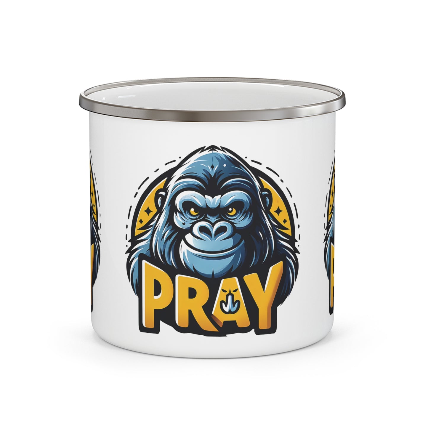 12oz Enamel Camping Mug