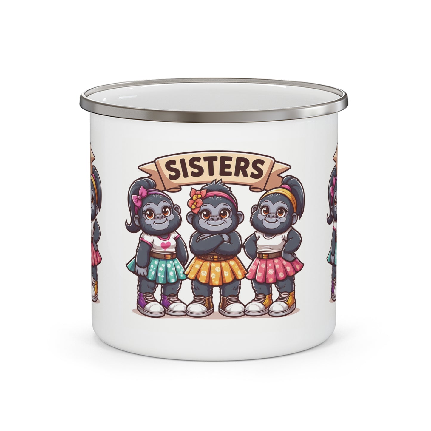 12oz Enamel Camping Mug