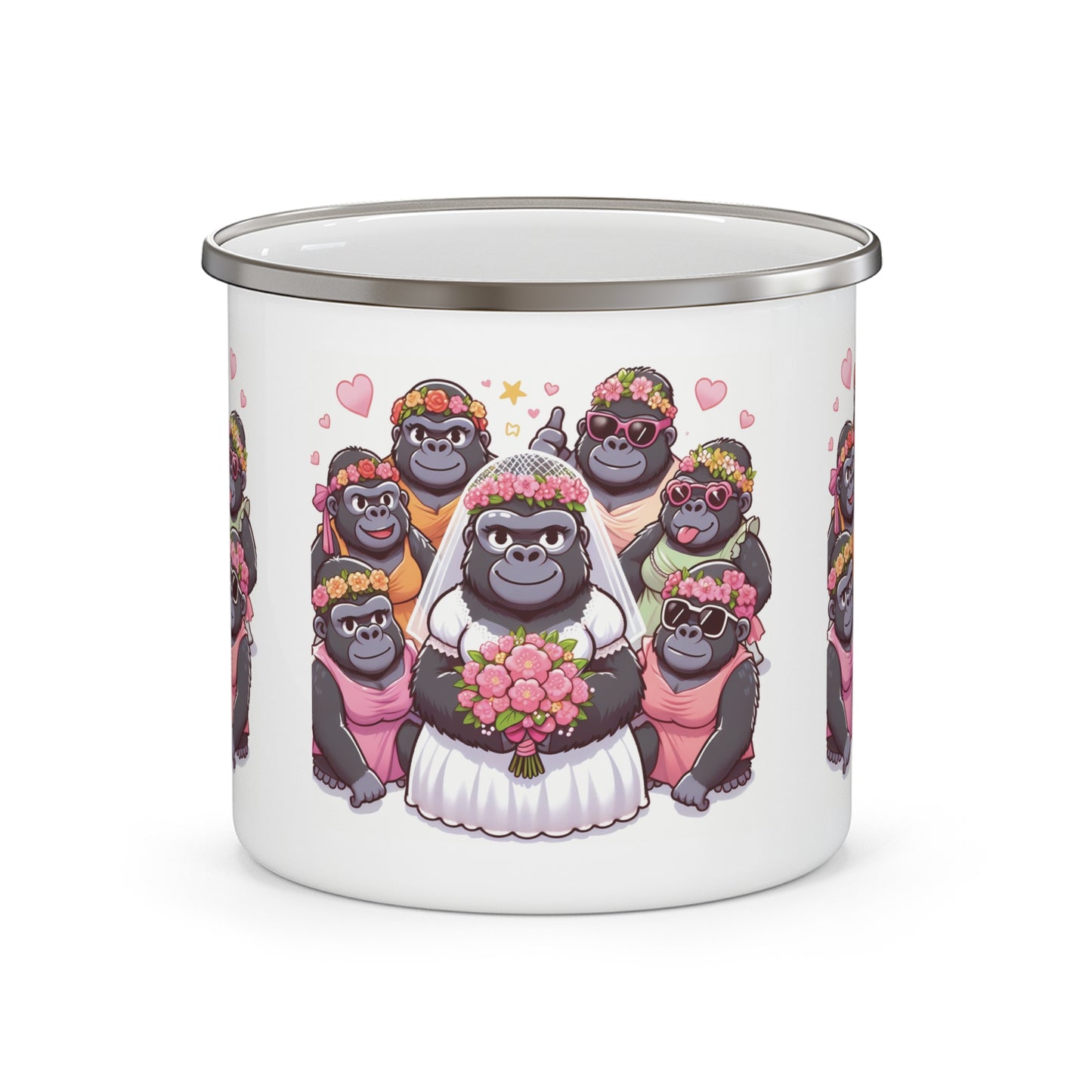 12oz Enamel Camping Mug