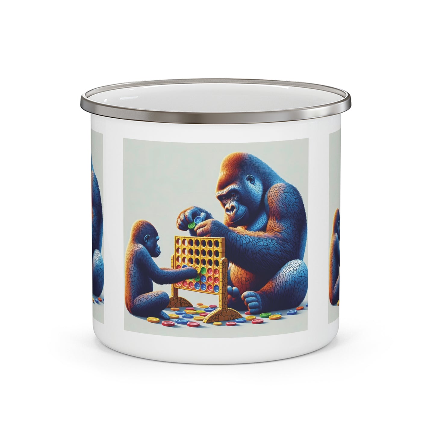 12oz Enamel Camping Mug