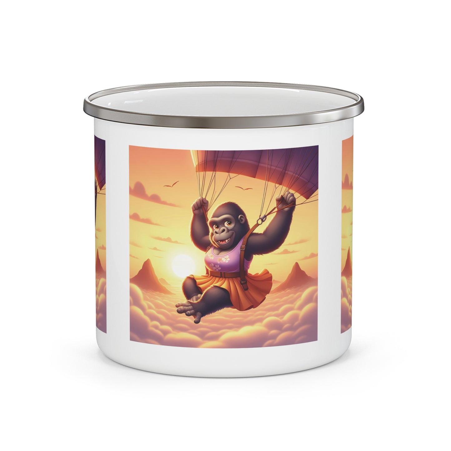 12oz Enamel Camping Mug