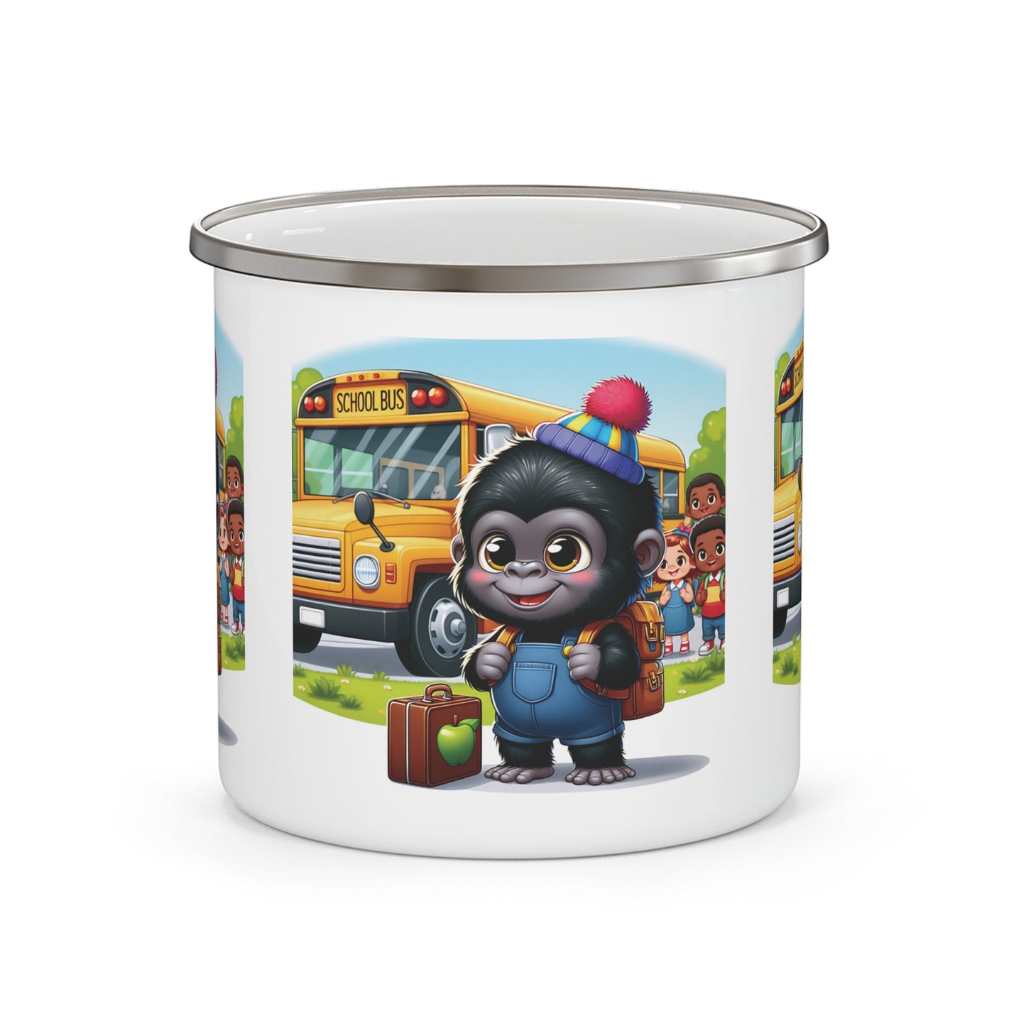 12oz Enamel Camping Mug