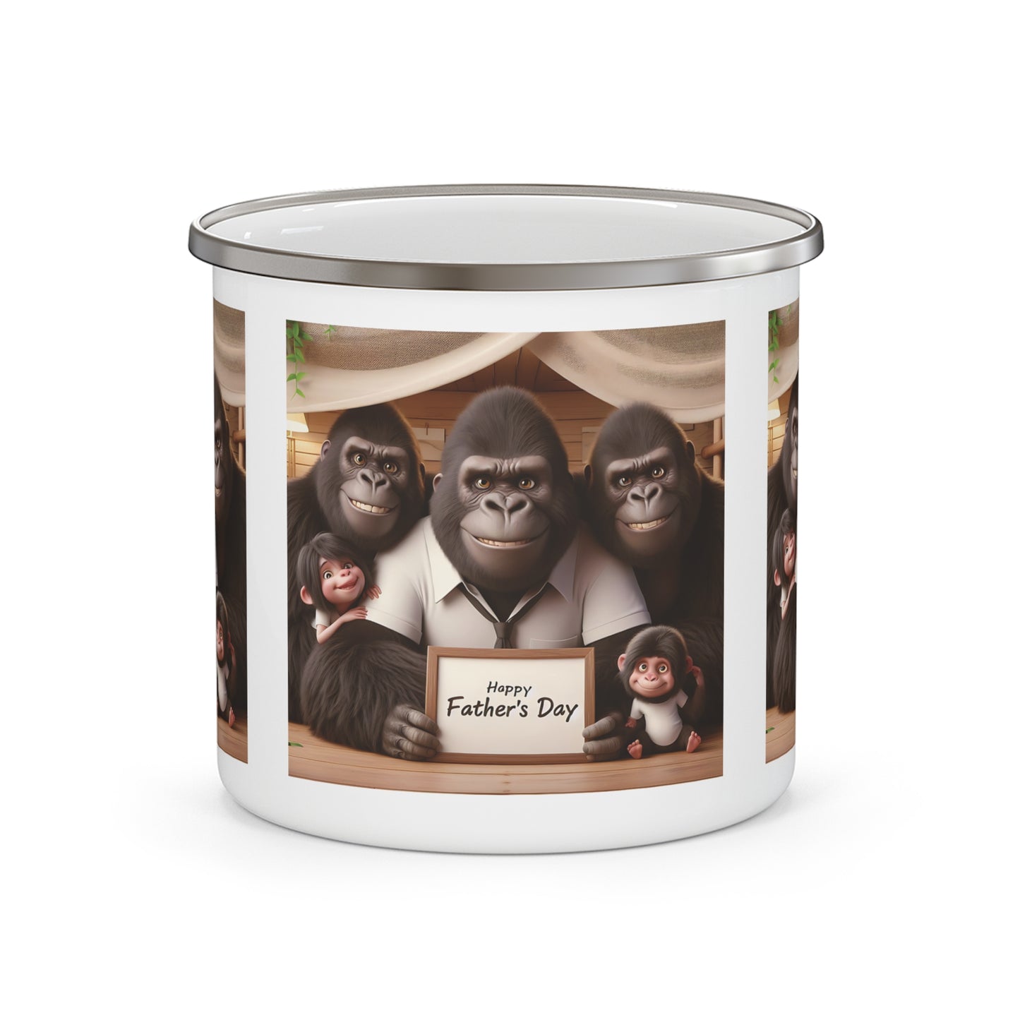12oz Enamel Camping Mug