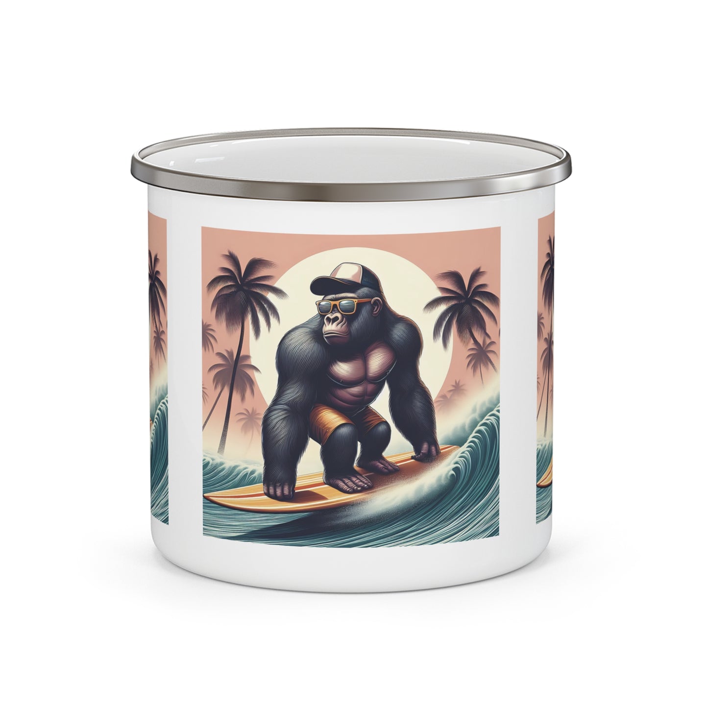 12oz Enamel Camping Mug