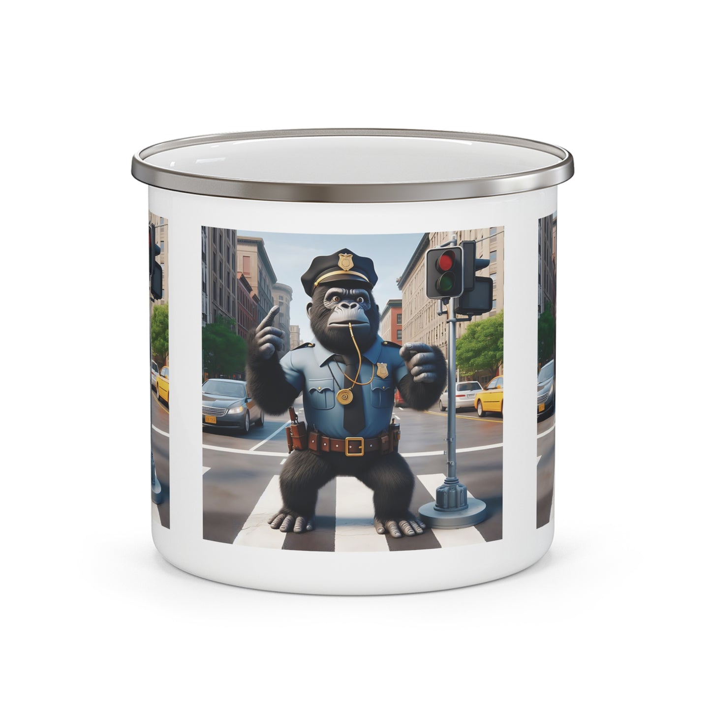 12oz Enamel Camping Mug