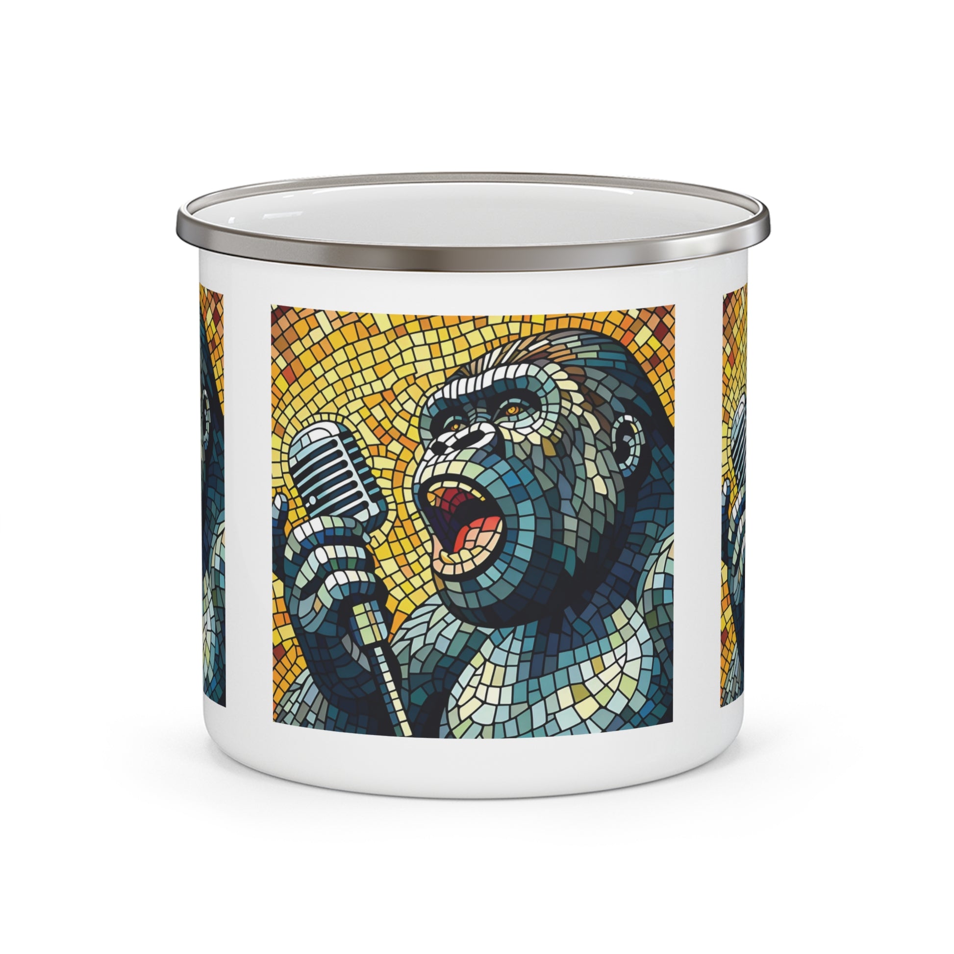 12oz Enamel Camping Mug