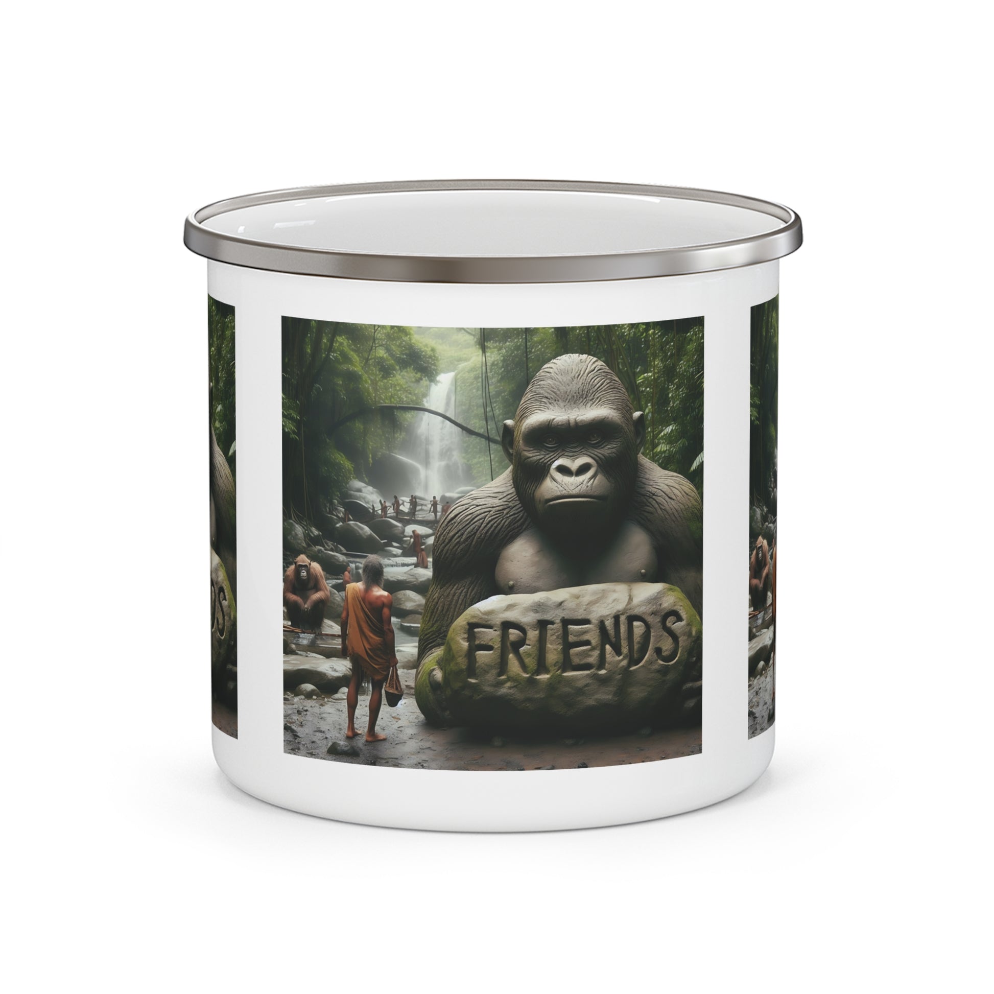 12oz Enamel Camping Mug