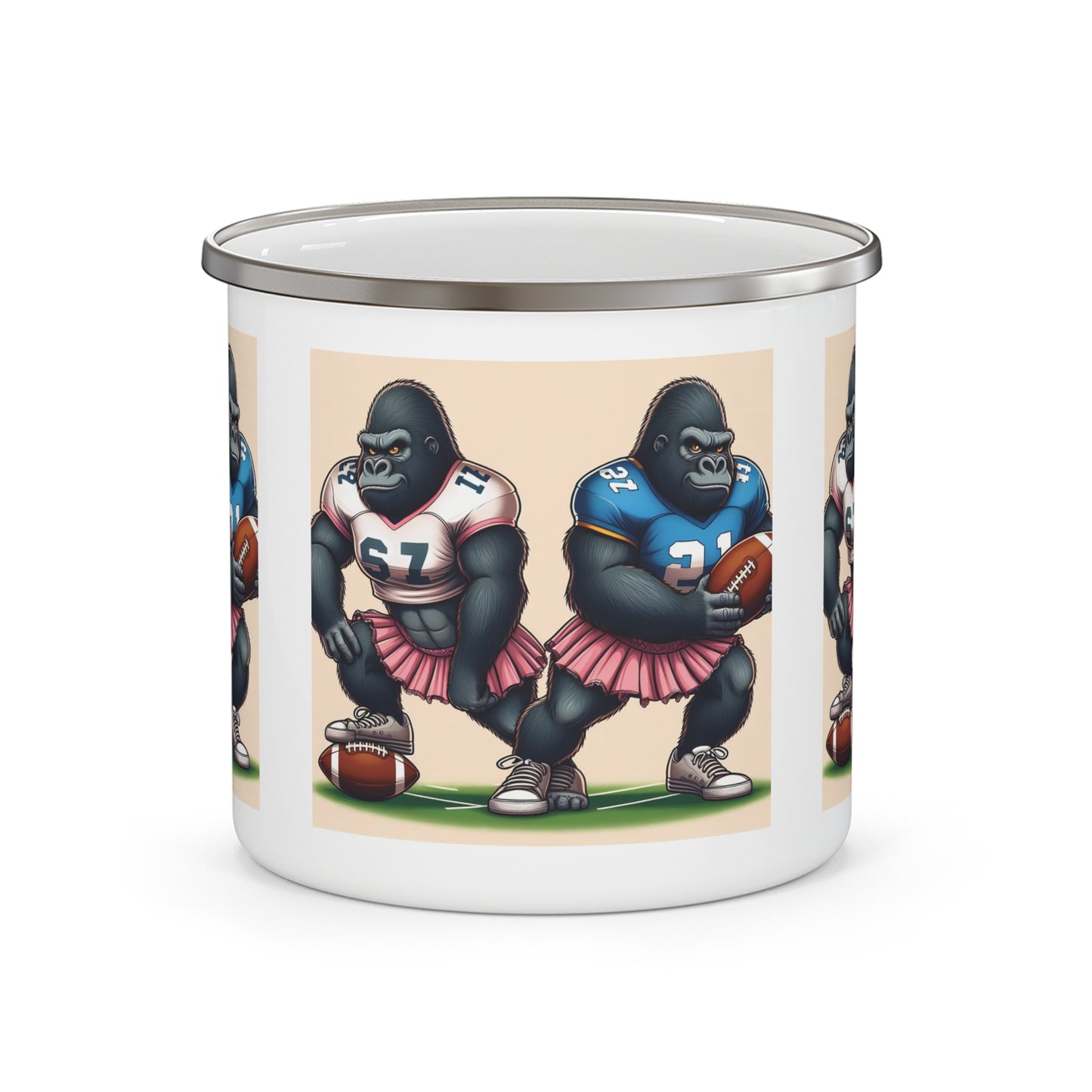12oz Enamel Camping Mug