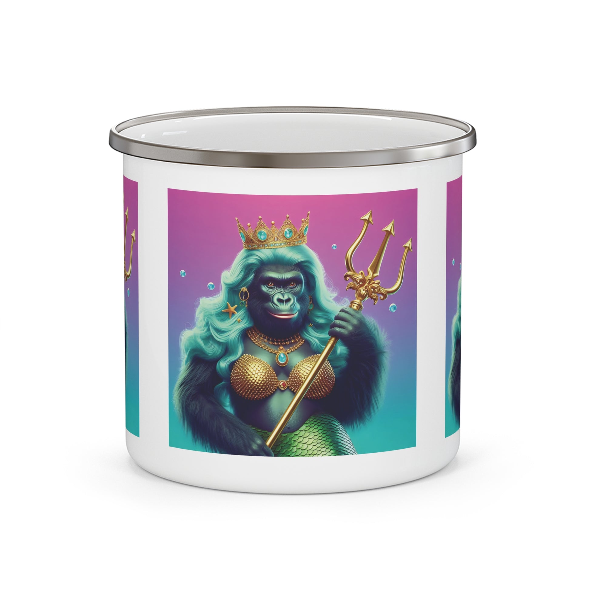 12oz Enamel Camping Mug