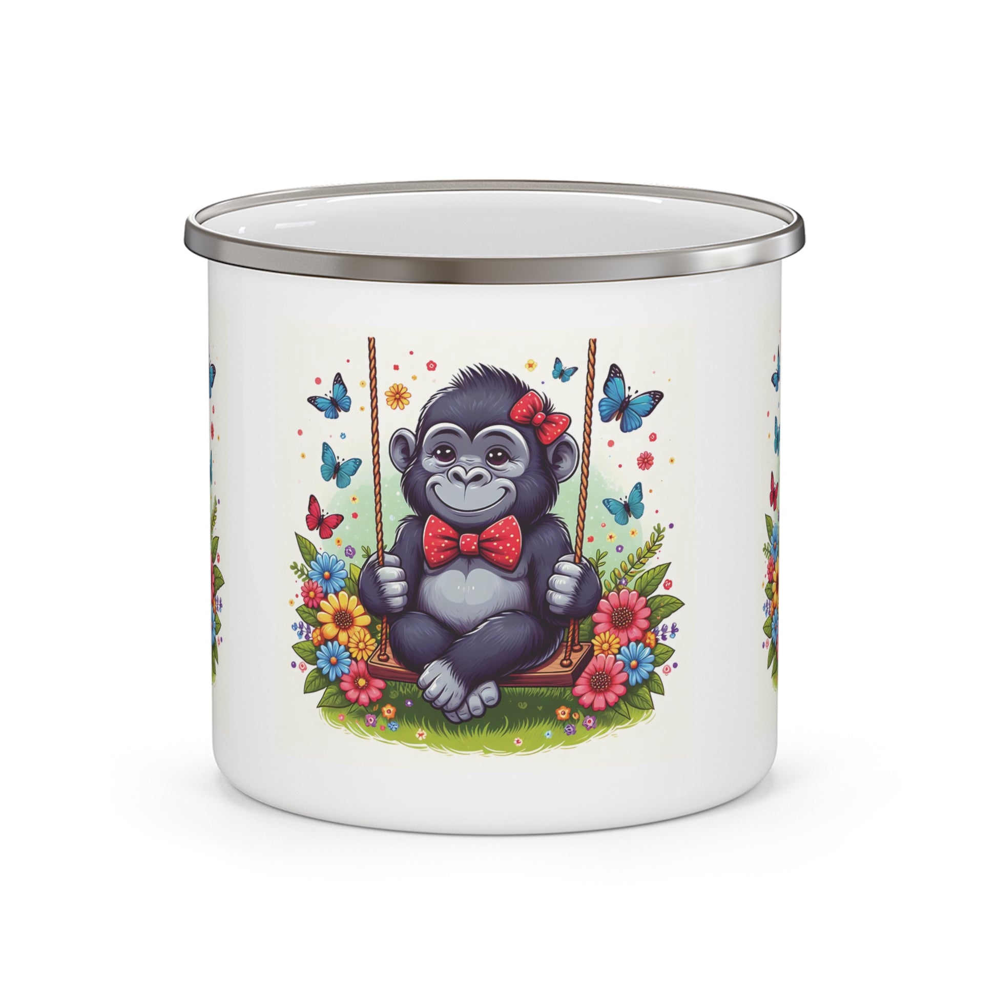 12oz Enamel Camping Mug
