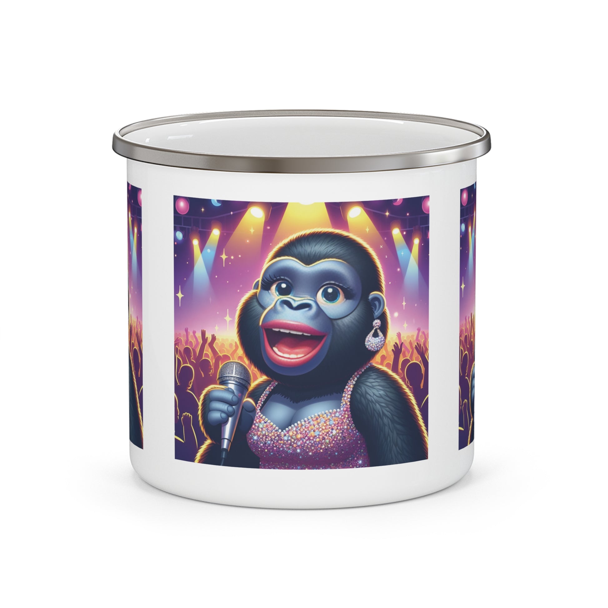 12oz Enamel Camping Mug