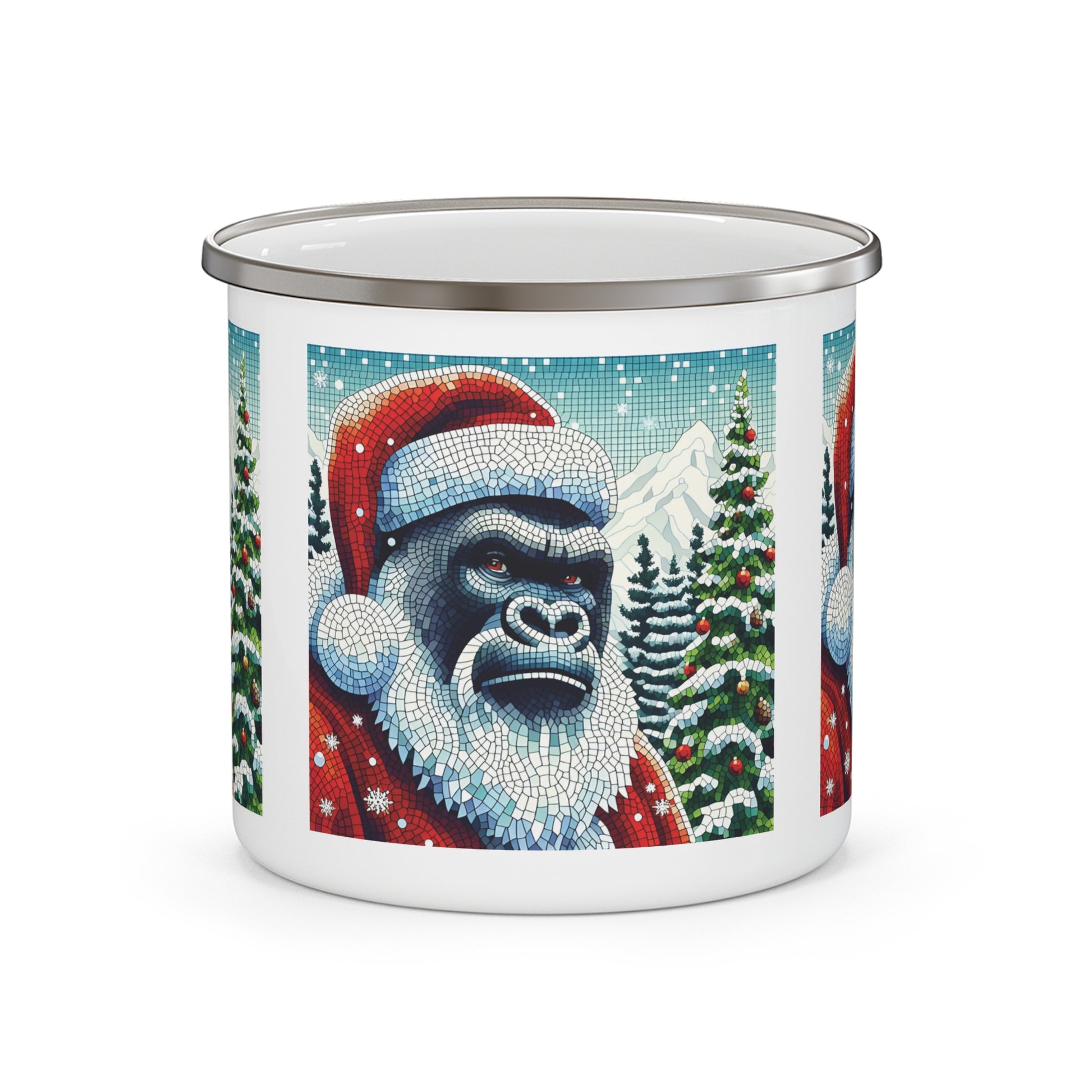 12oz Enamel Camping Mug