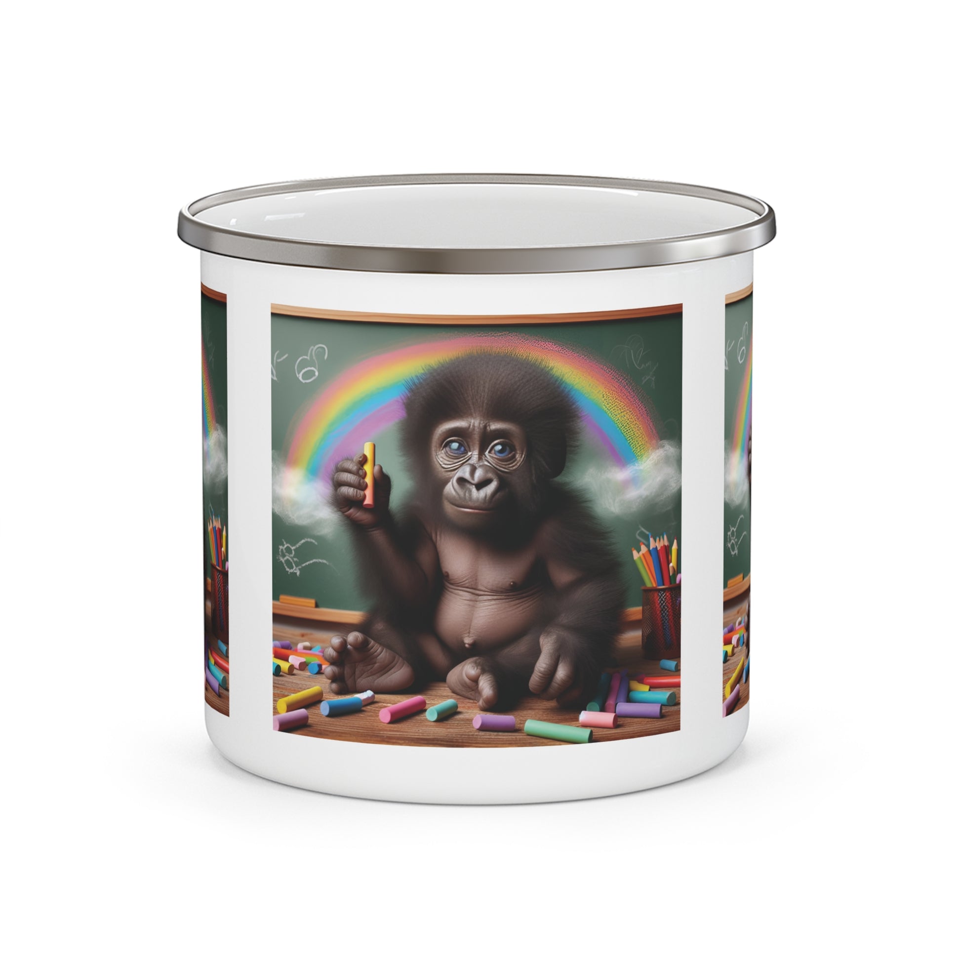 12oz Enamel Camping Mug