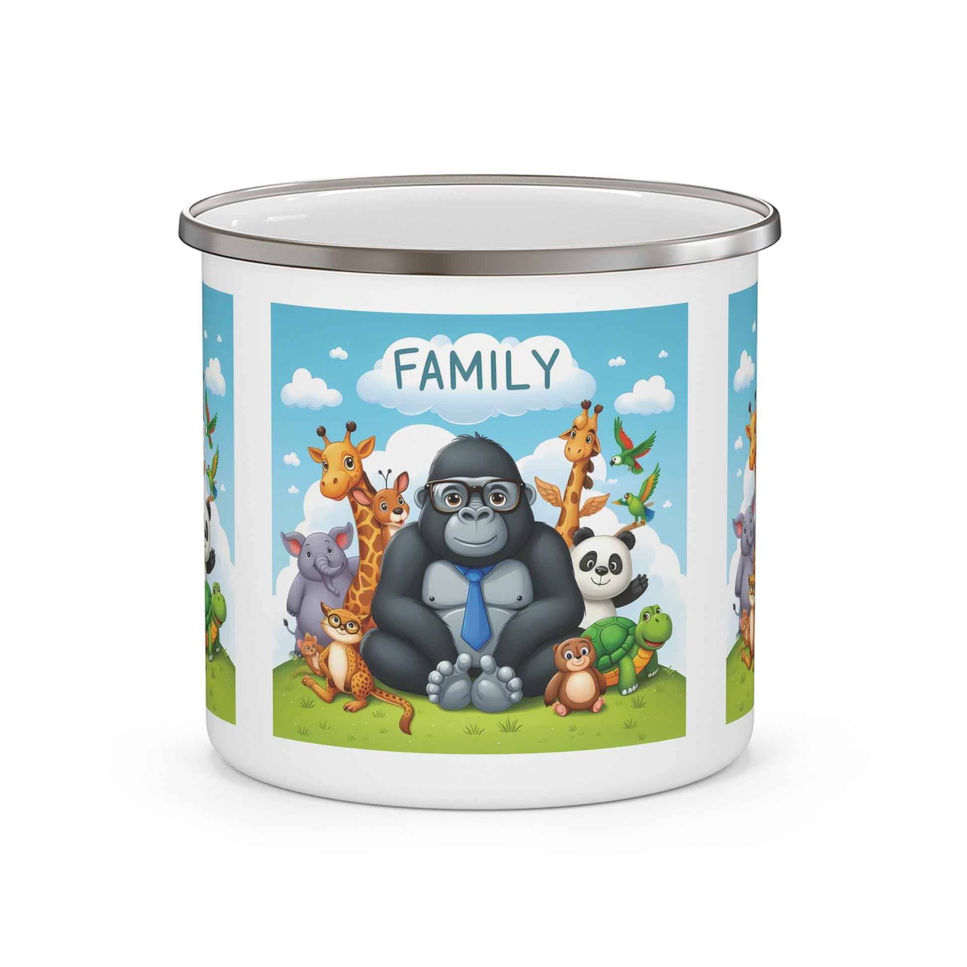 12oz Enamel Camping Mug