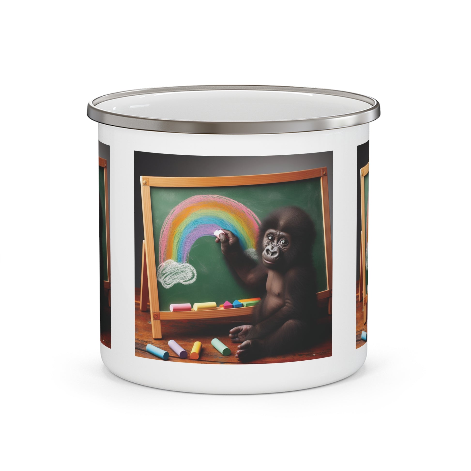 12oz Enamel Camping Mug