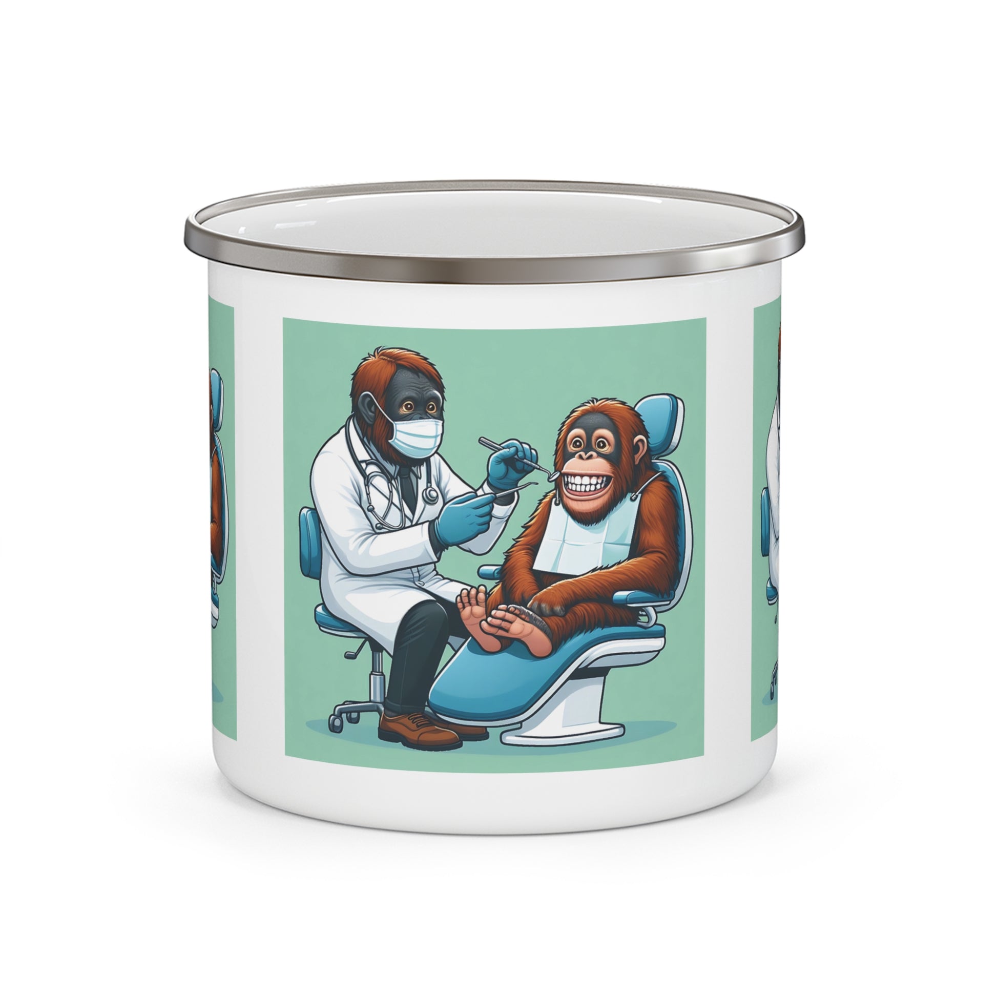 12oz Enamel Camping Mug